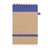 Spiral Bound Recycled Pad blue